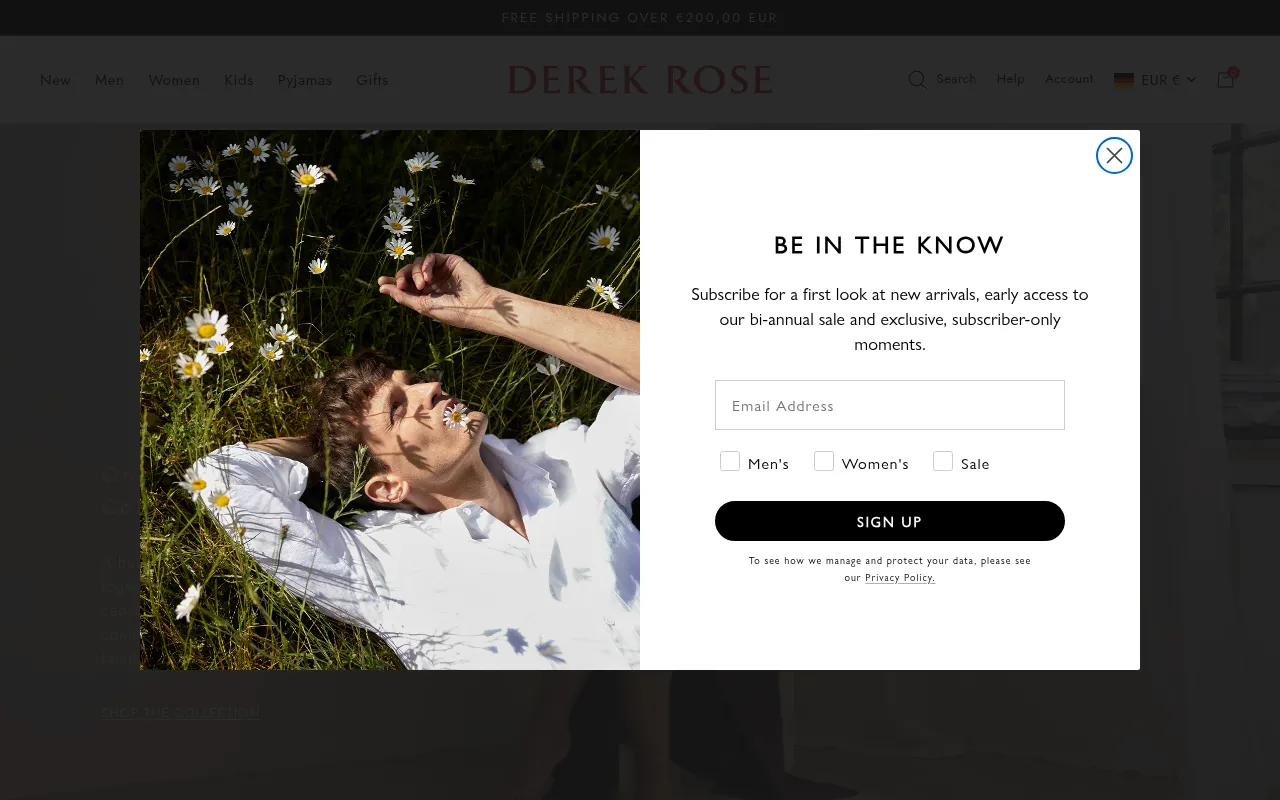 Screenshot of derek-rose.com