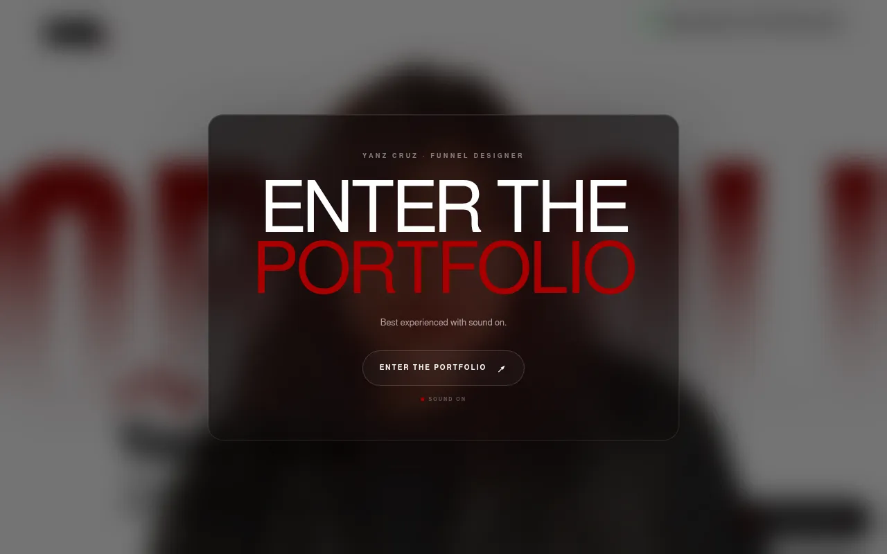 Screenshot of yanzcruz.com