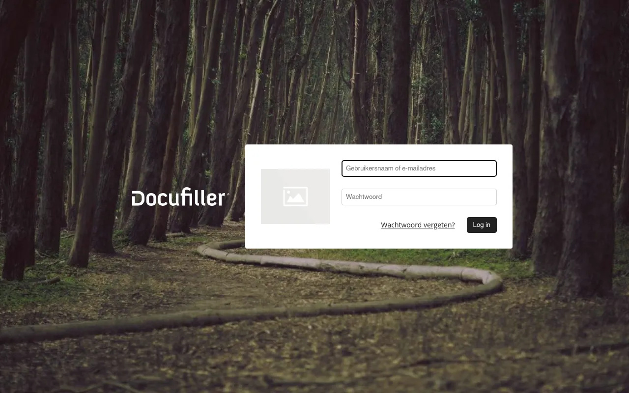 Screenshot of keycloak.cluster.docufiller.nl