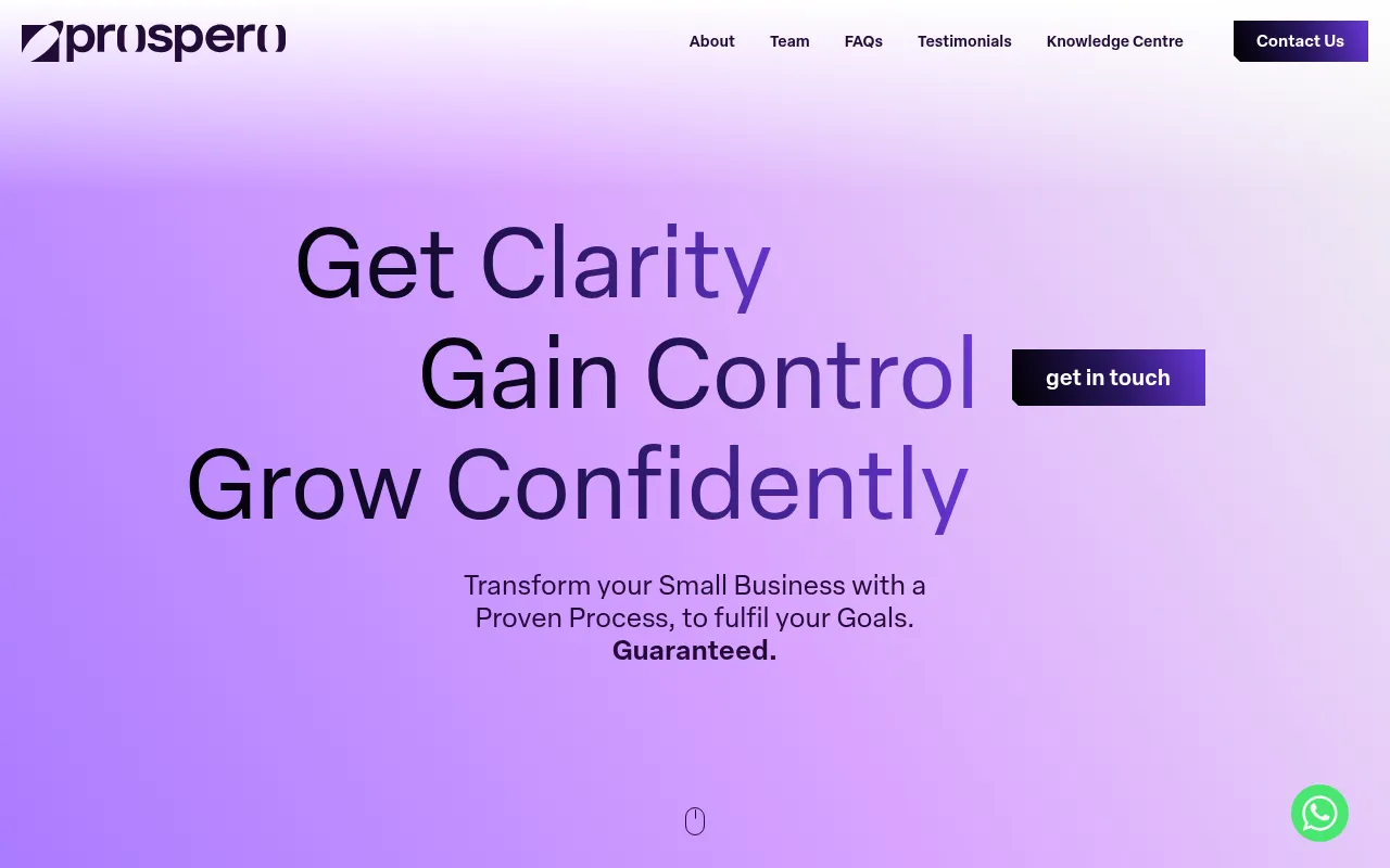 Screenshot of prosperogroup.eu