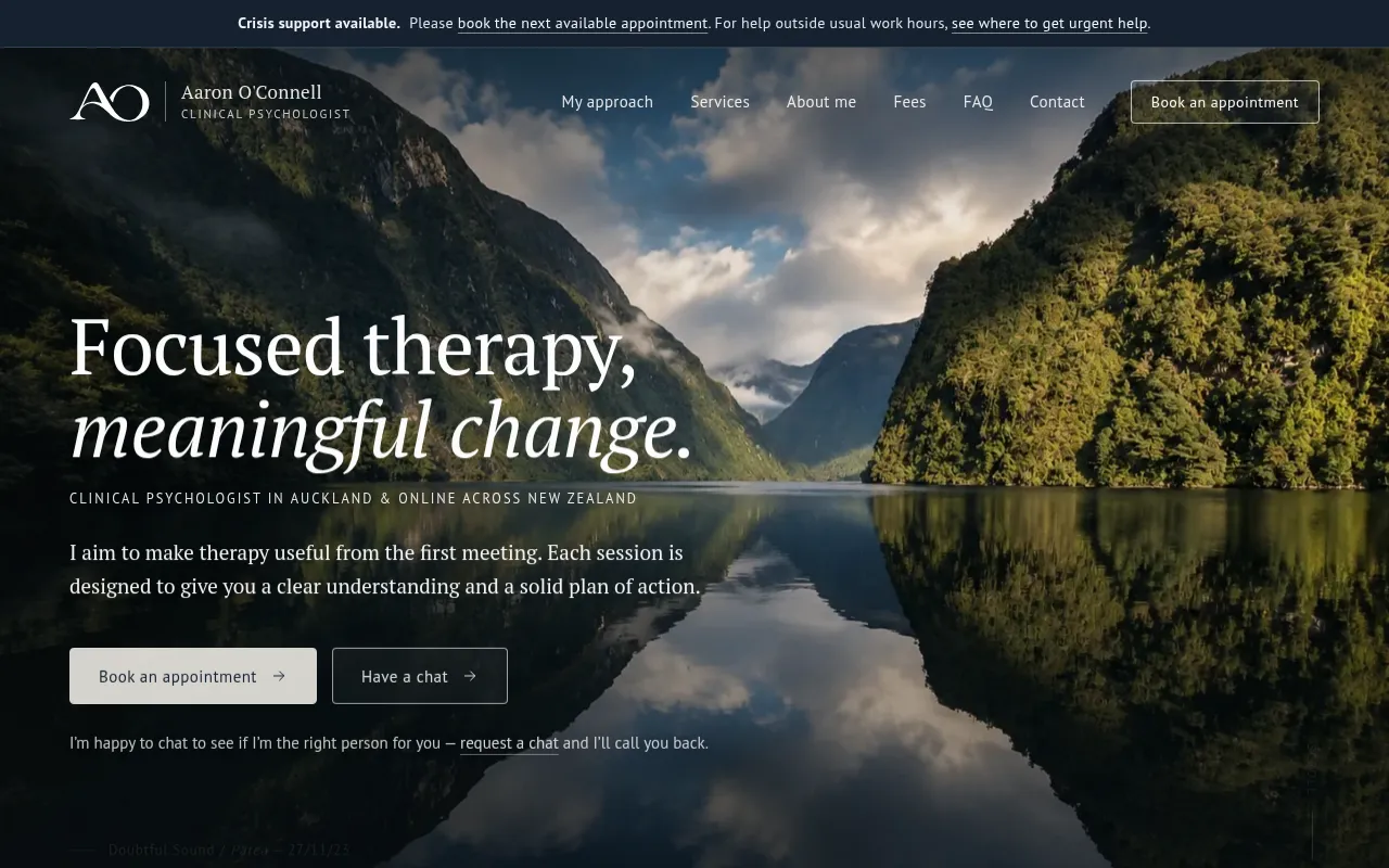 Screenshot of cbt.co.nz
