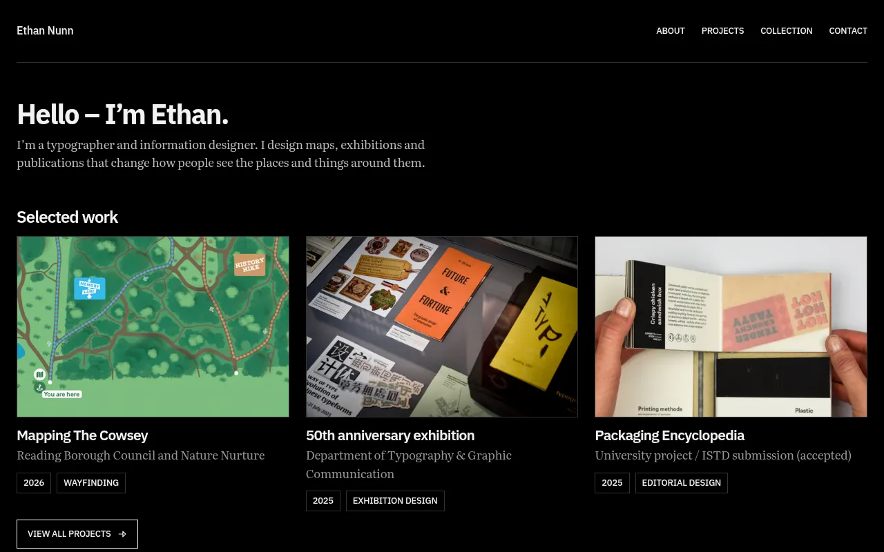 Screenshot of typen.me