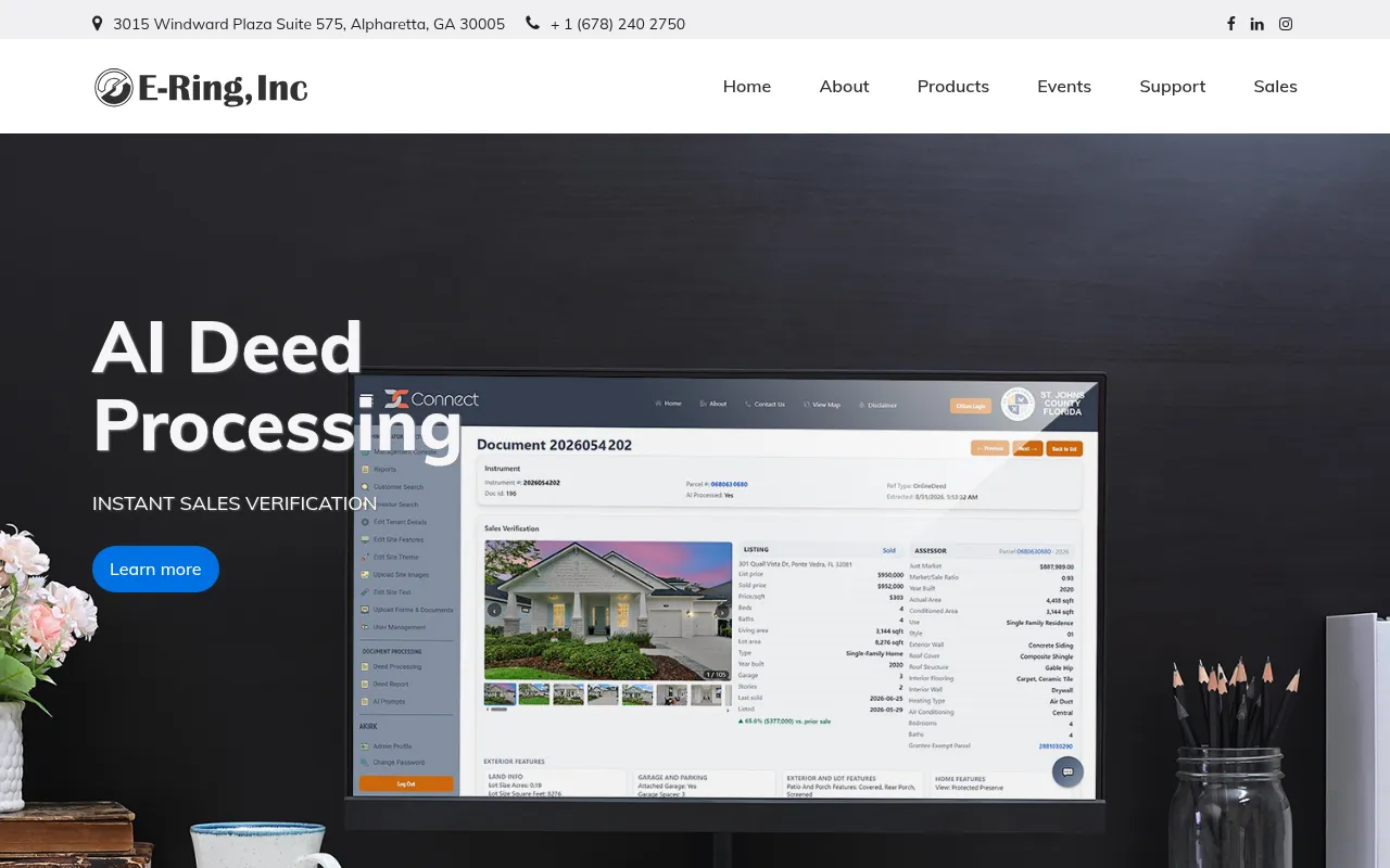 Screenshot of ering-cad.com