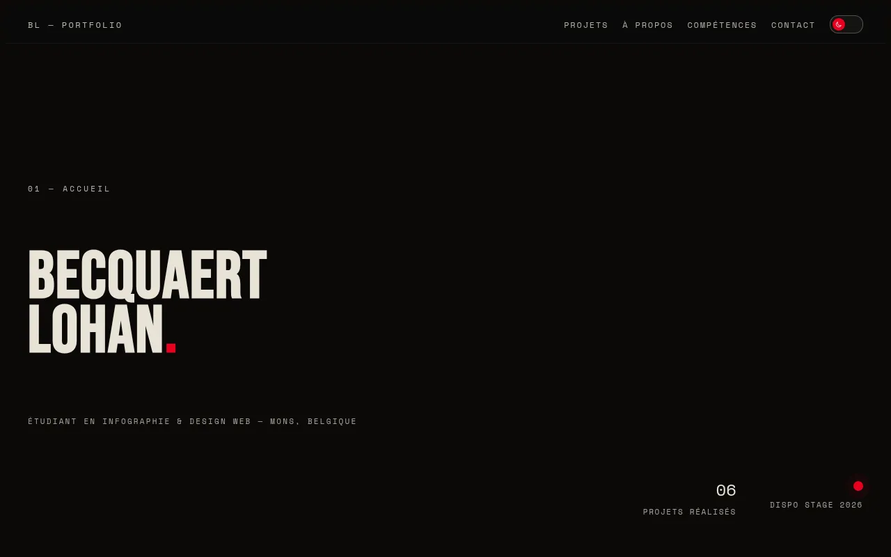 Screenshot of lohan-becquaert.be