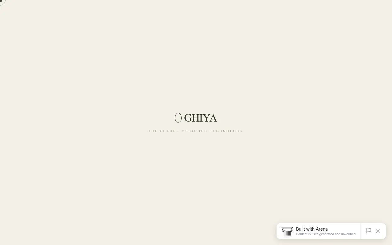 Screenshot of 01a11727-a15d-7d2f-822f-40c1c82dbc4c.arena.site