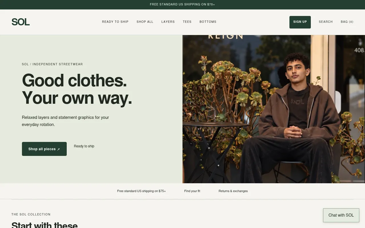 Screenshot of soltani.co