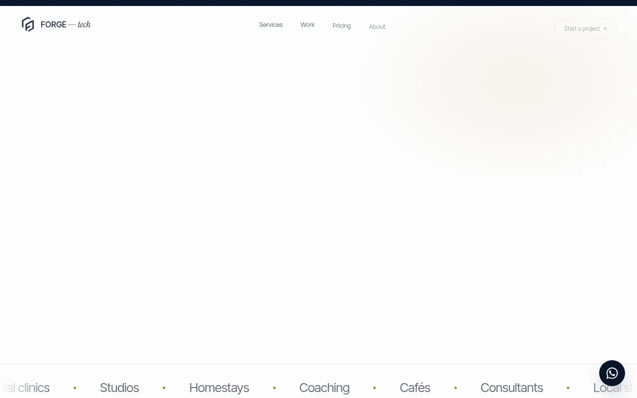 Screenshot of forgetechs.netlify.app