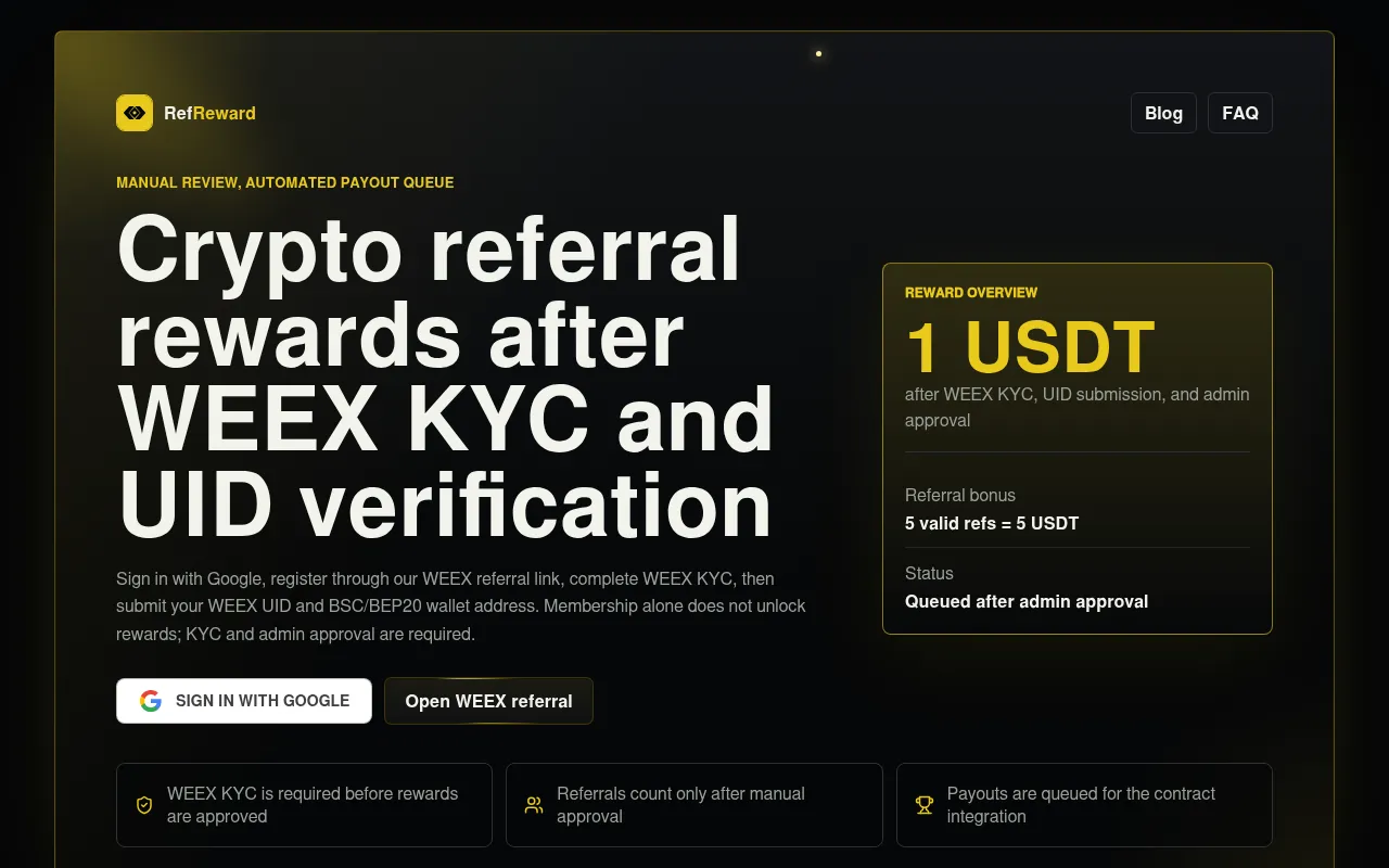 Screenshot of ref-rewards.com