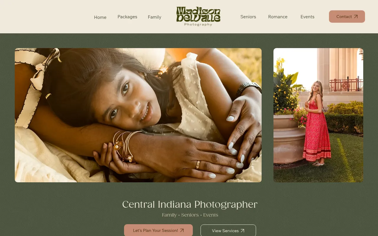 Screenshot of madisondelvallephoto.com