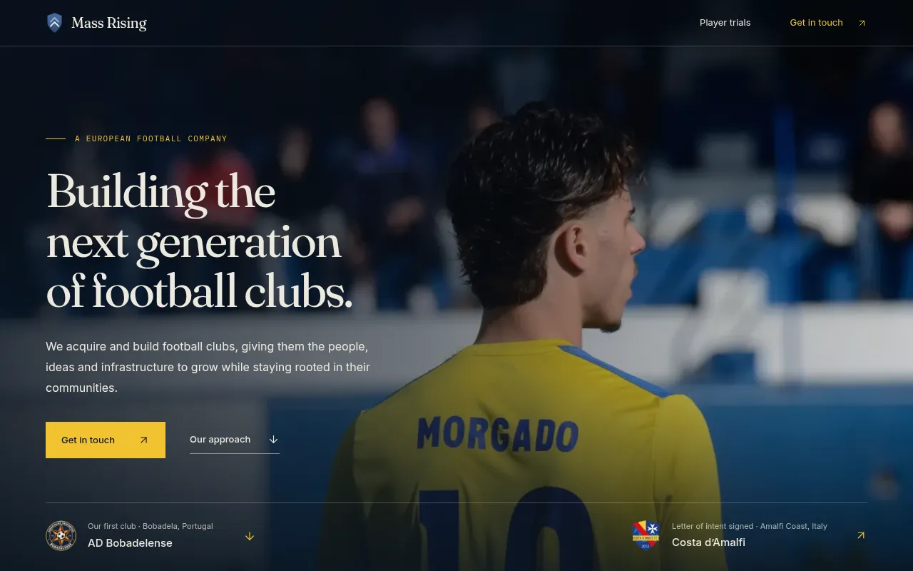 Screenshot of marising.com