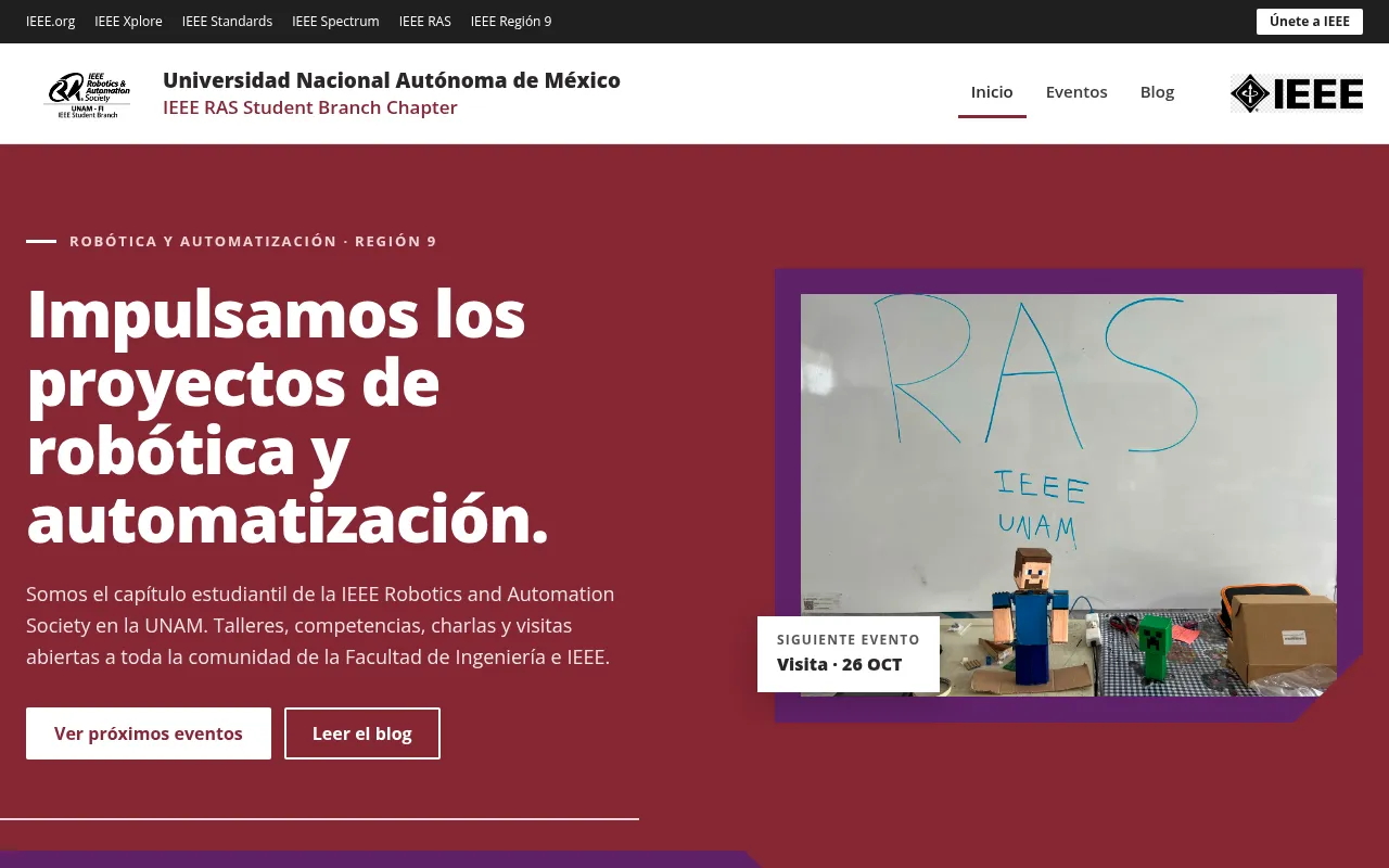 Screenshot of pagina-web.ieee-ras-unam.workers.dev