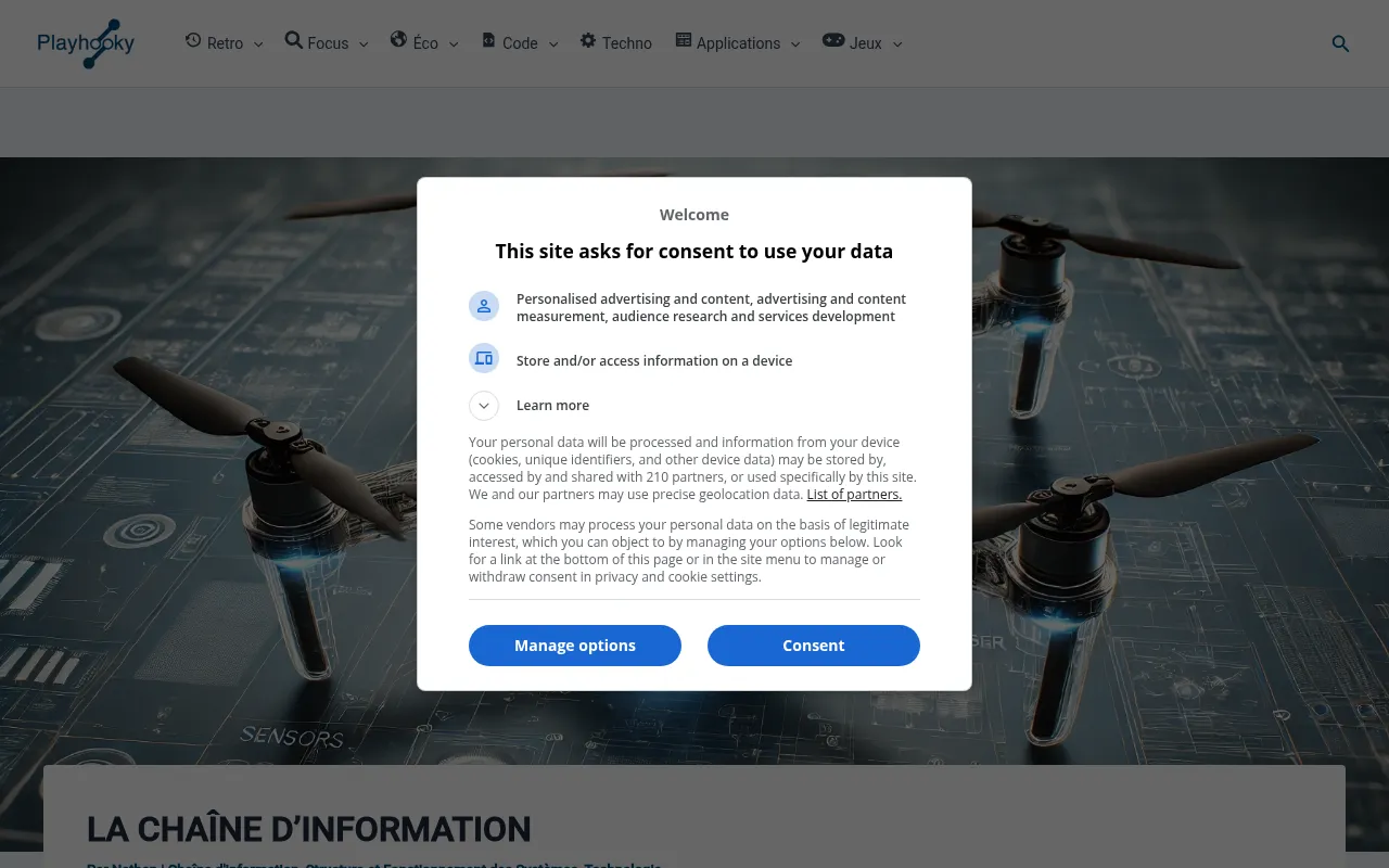 Screenshot of playhooky.fr