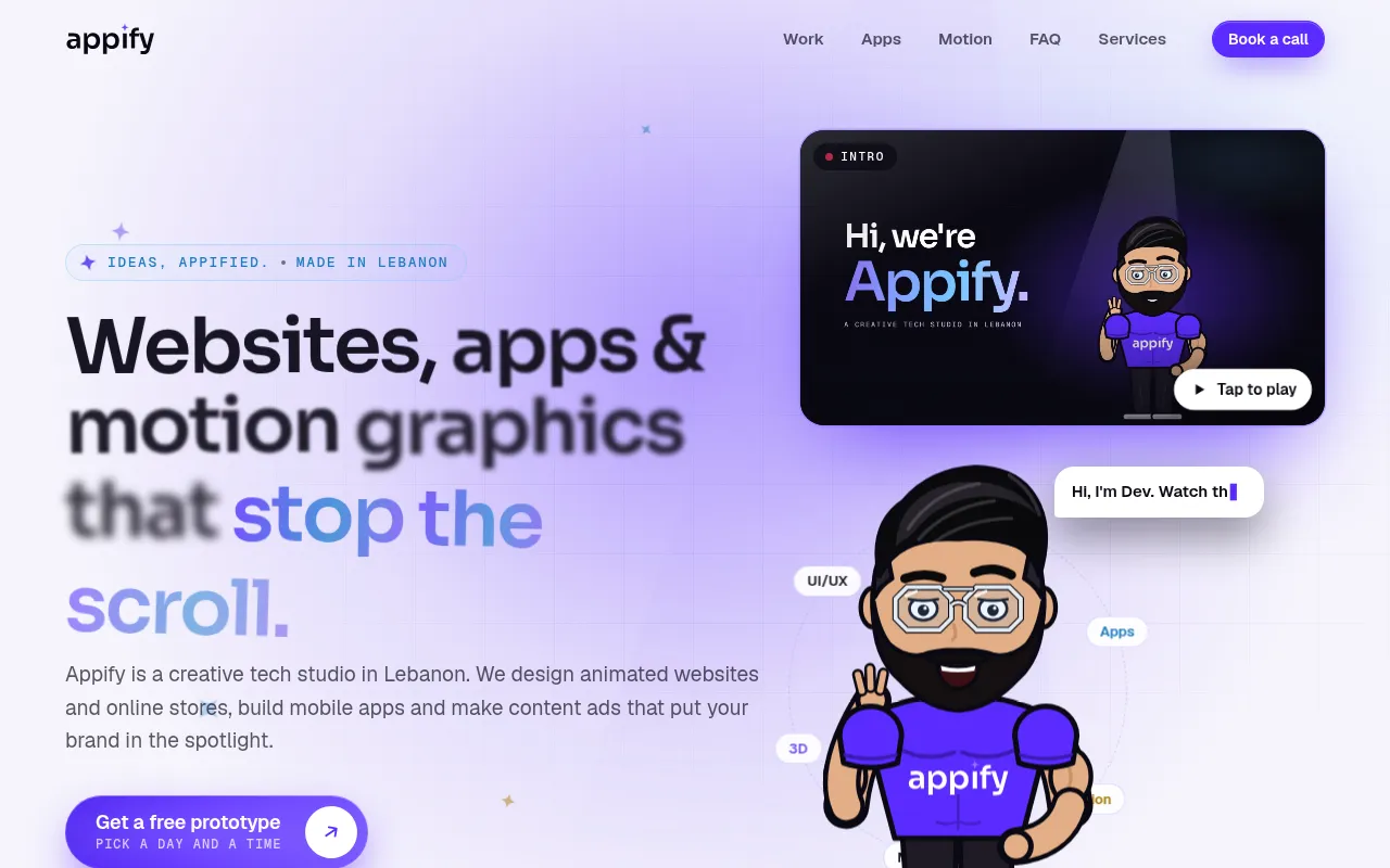 Screenshot of appify-lb.com