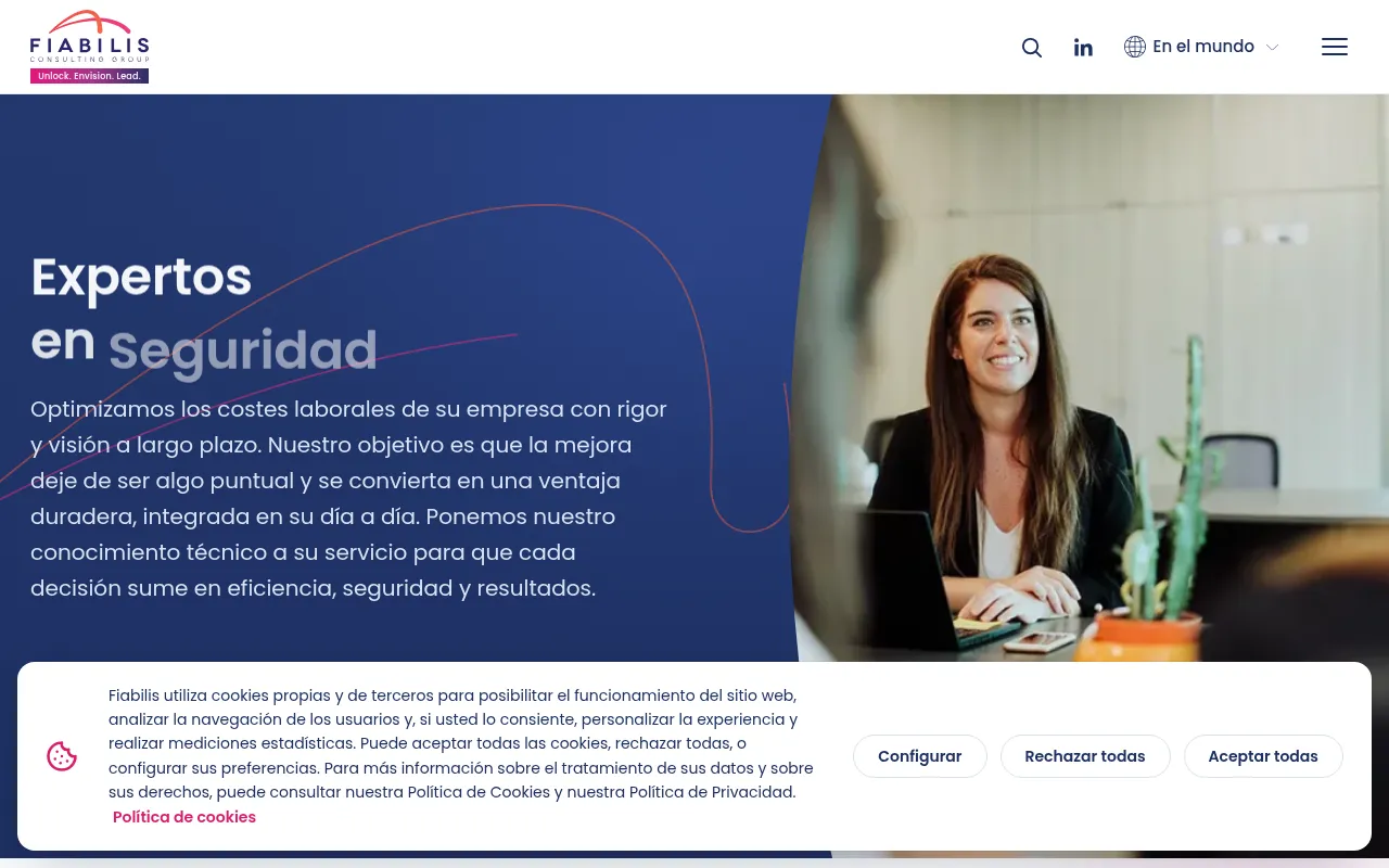 Screenshot of fiabilis.es