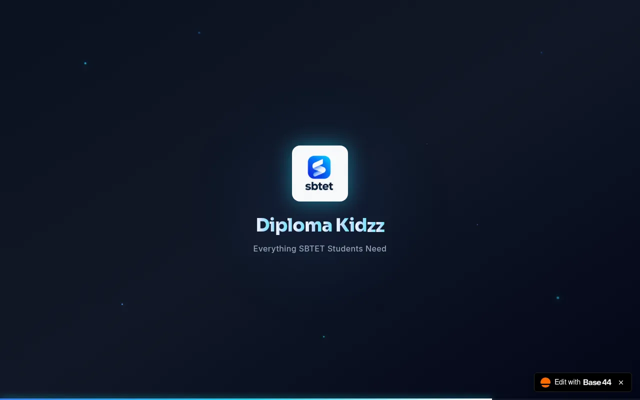 Screenshot of telangana-diploma-core.base44.app