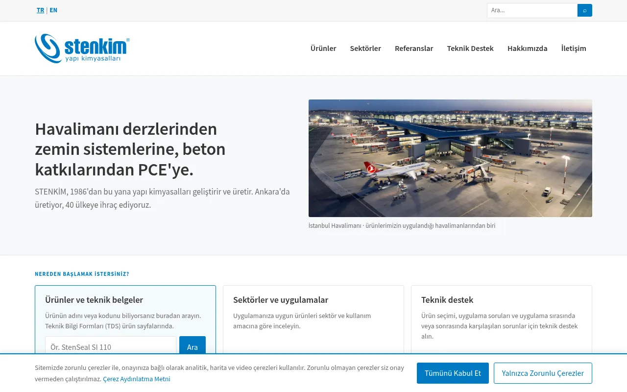 Screenshot of mockup.stenkim.com.tr