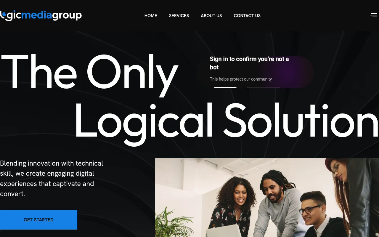 Screenshot of logicmediagroupllc.com