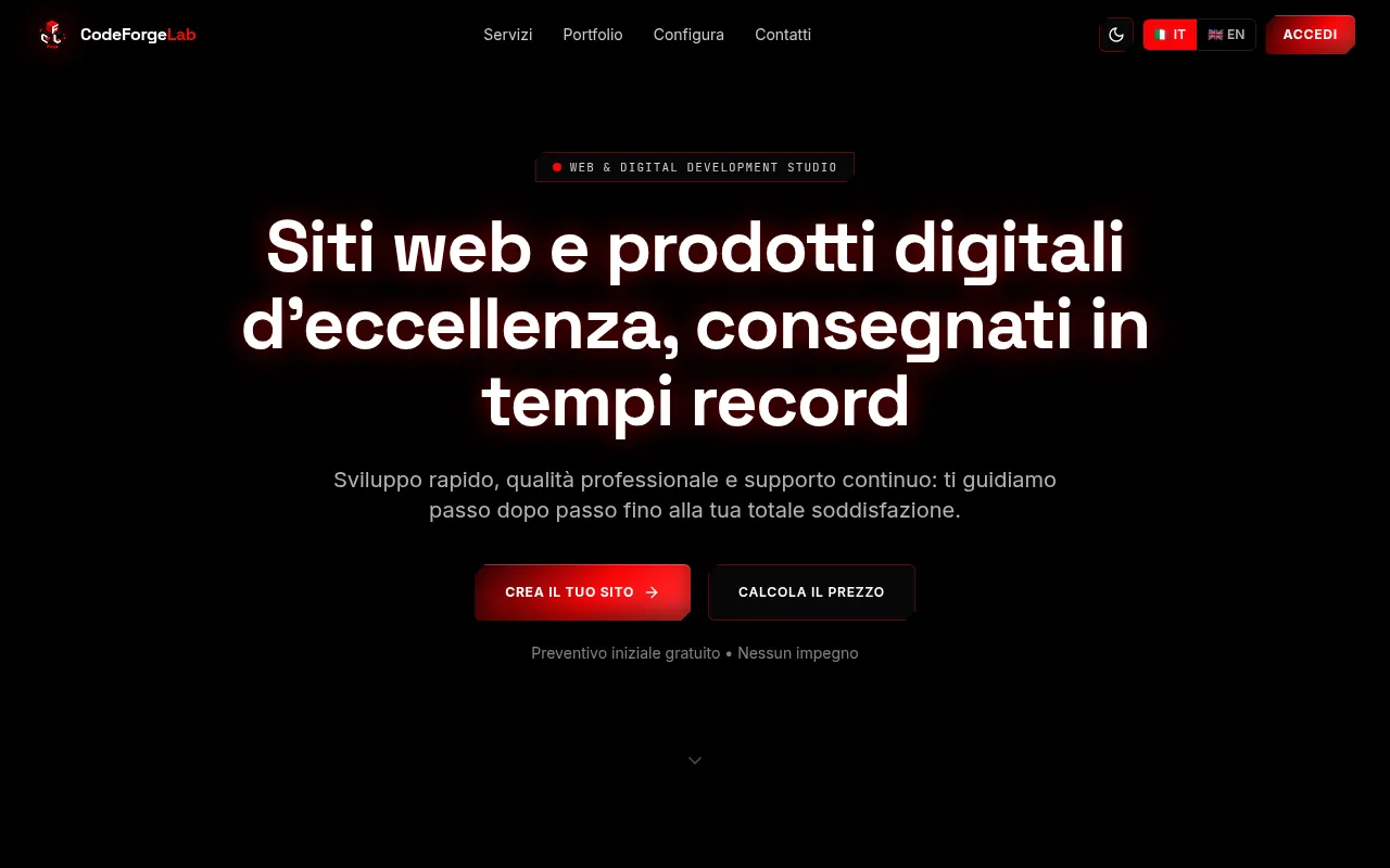 Screenshot of codeforgelabshop.com