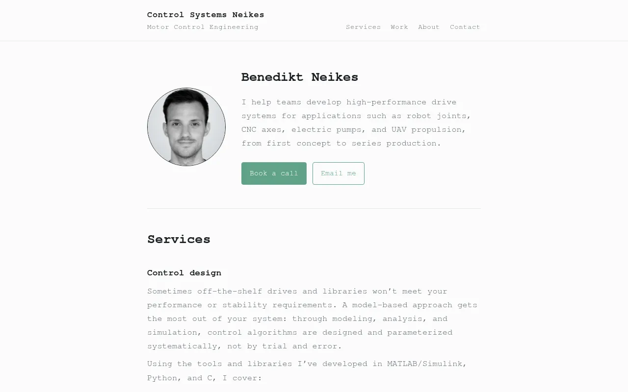 Screenshot of cosyne.de