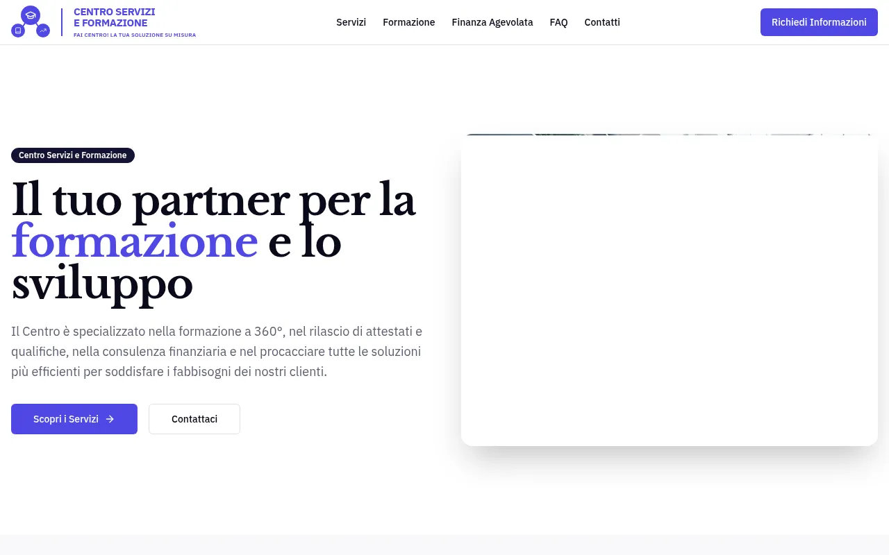 Screenshot of csformsangiorgio.it