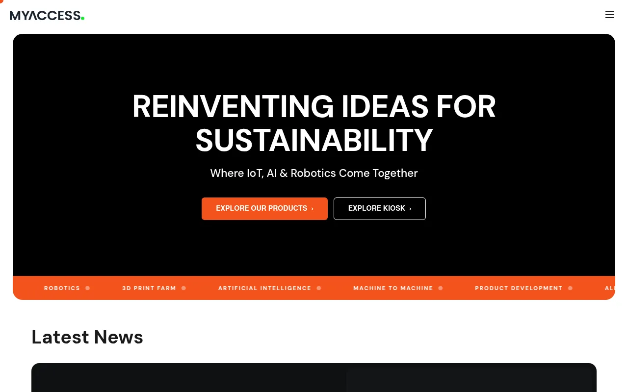 Screenshot of myaccess.cloud