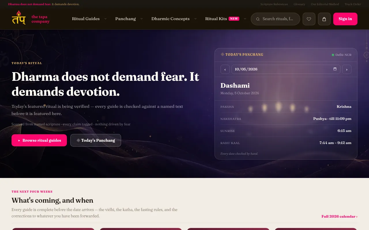 Screenshot of thetapaco.com