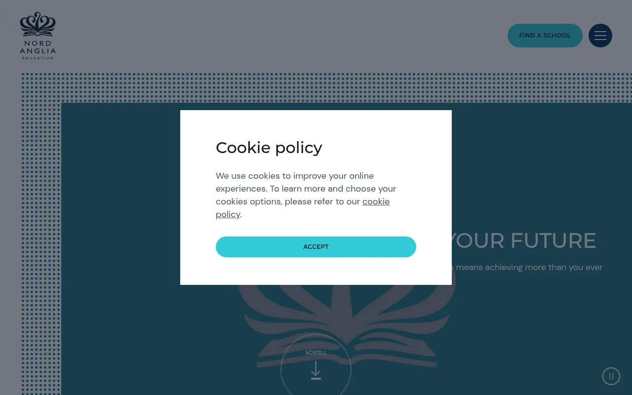 Screenshot of nordangliaeducation.com