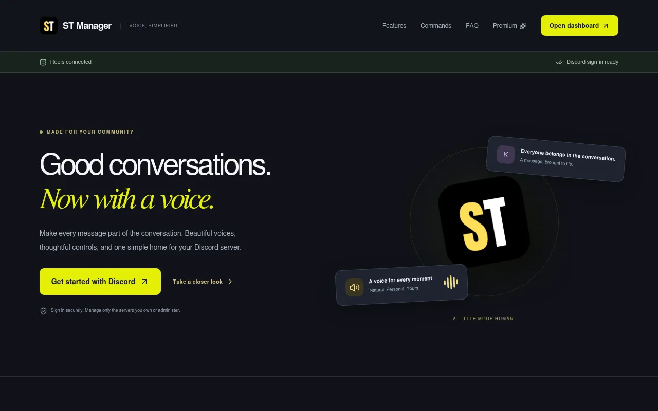 Screenshot of stmanager.site