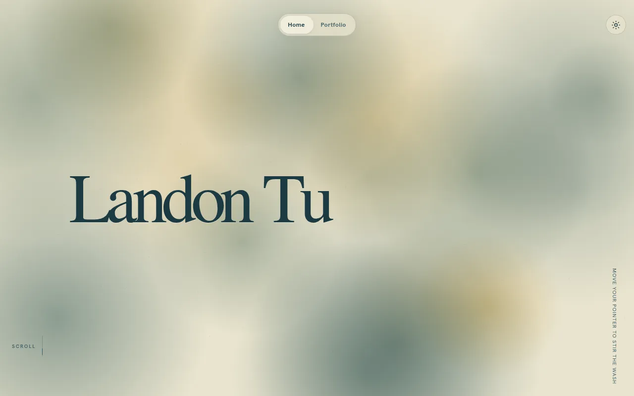 Screenshot of landontu.dev