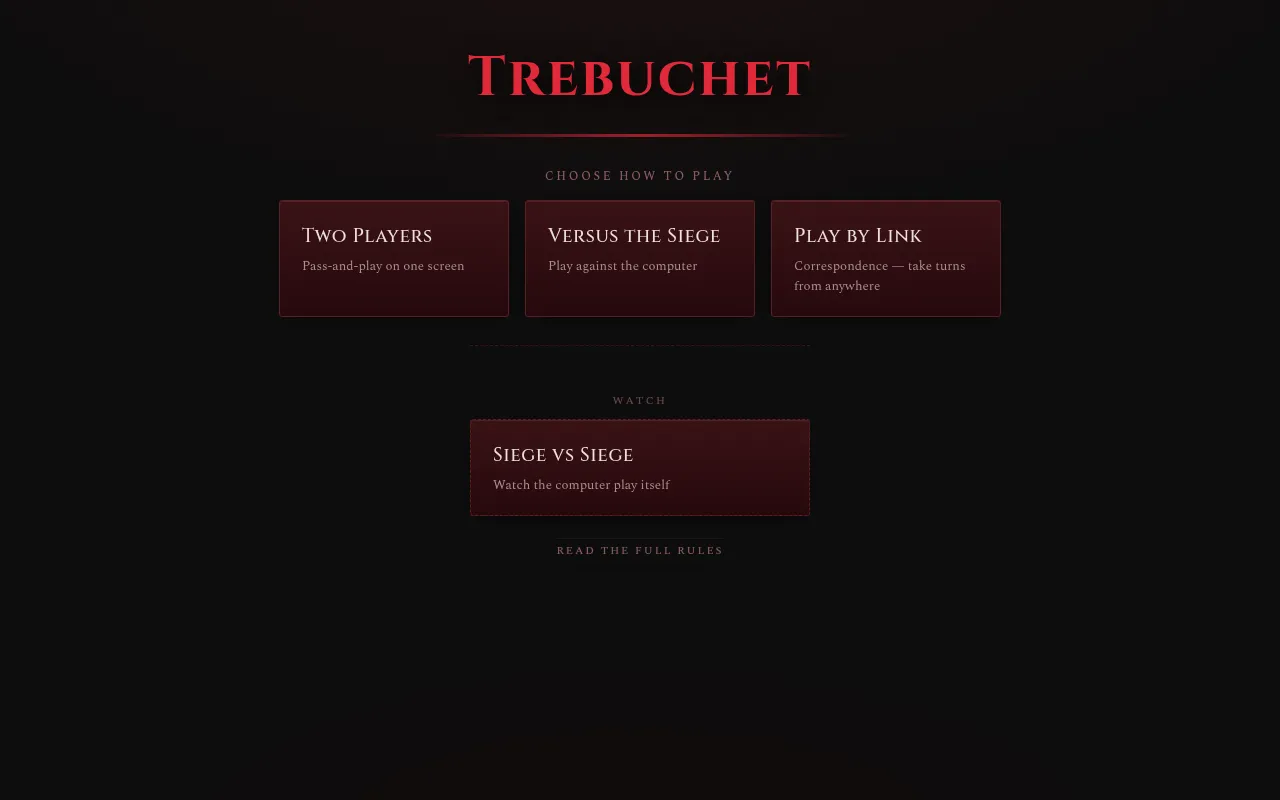 Screenshot of trebuchetgame.netlify.app