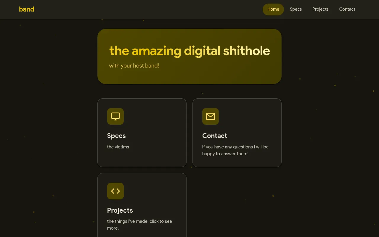 Screenshot of bandofgold.co.uk