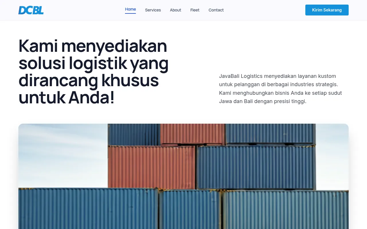 Screenshot of dcbl.co.id