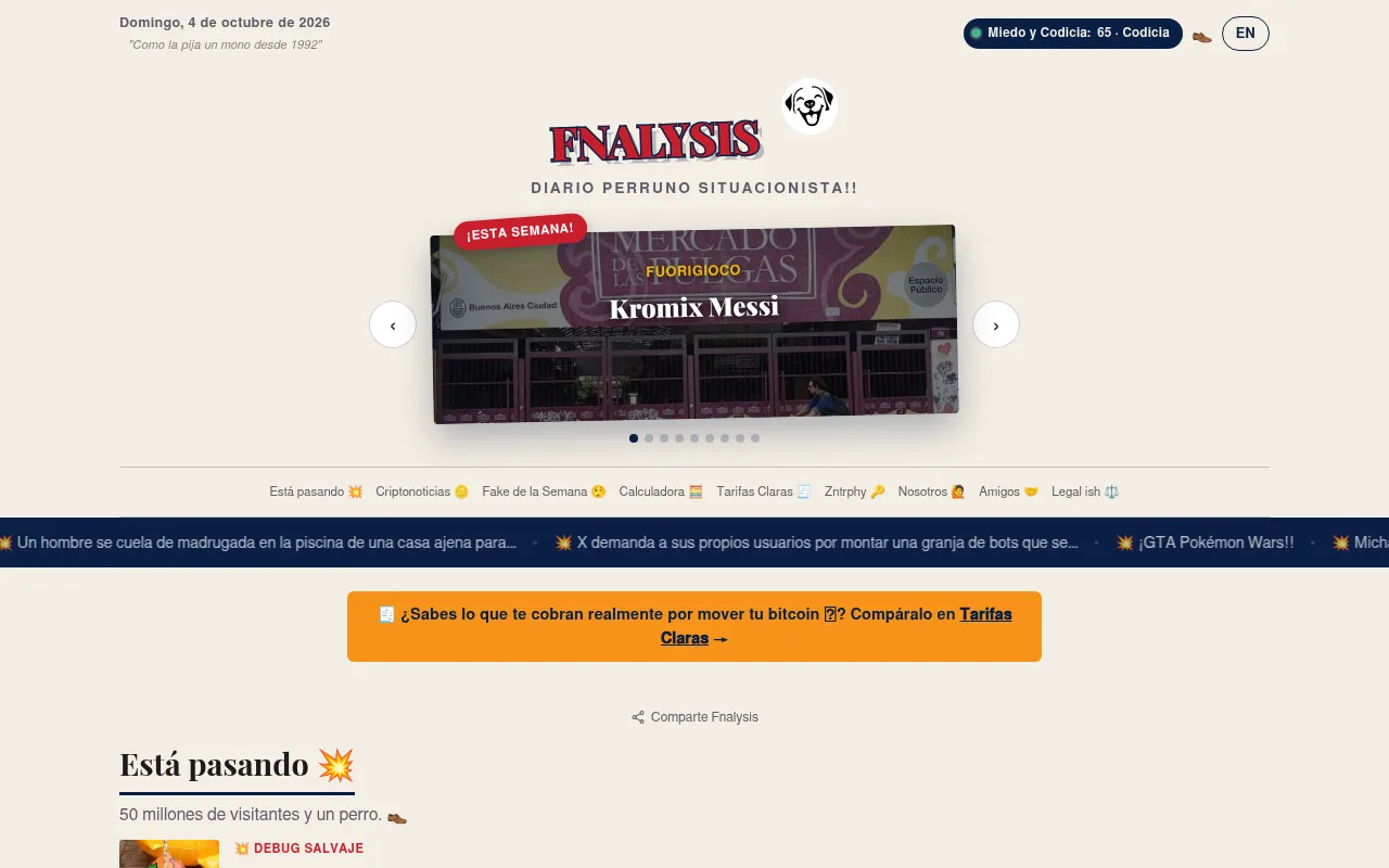 Screenshot of fnalysis.com