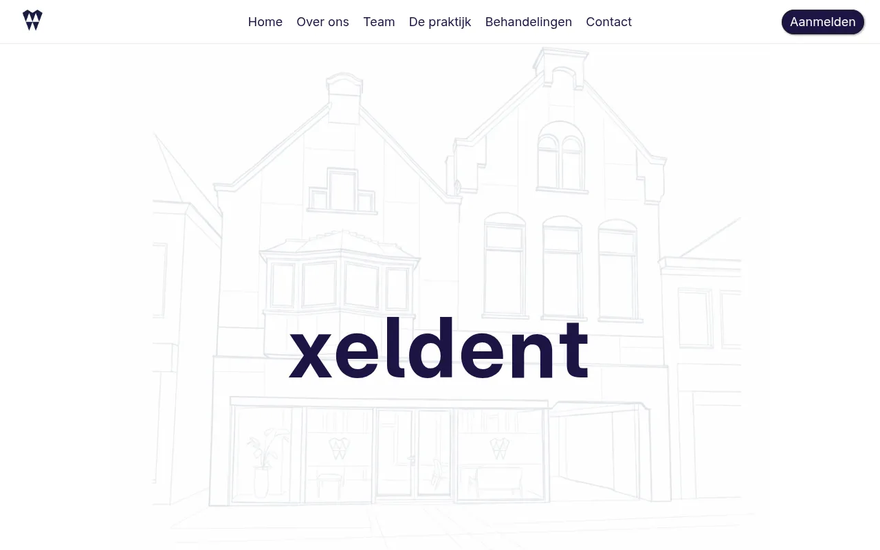 xeldent.nl screenshot