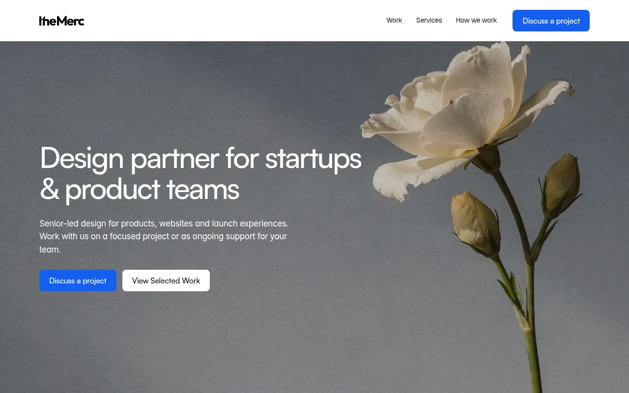 Screenshot of themerc.design