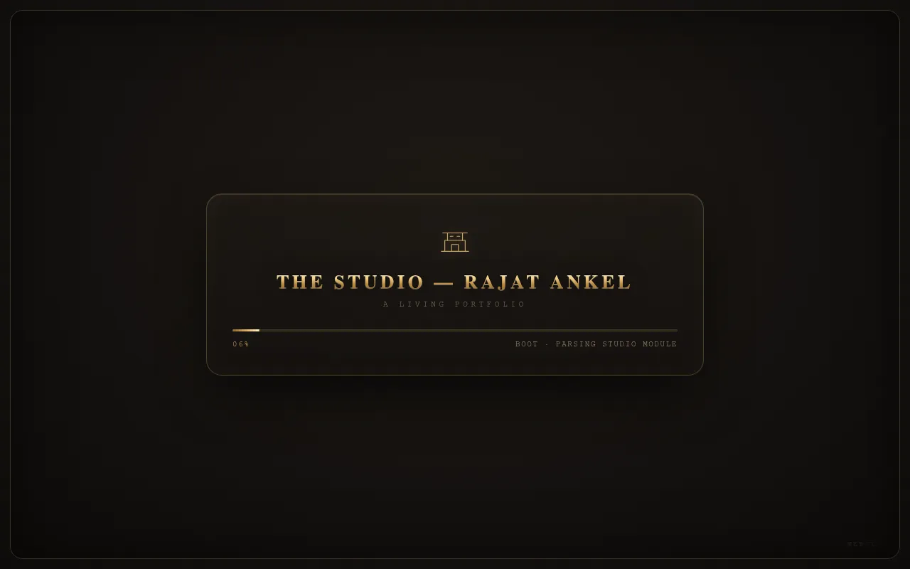 Screenshot of rajat.works