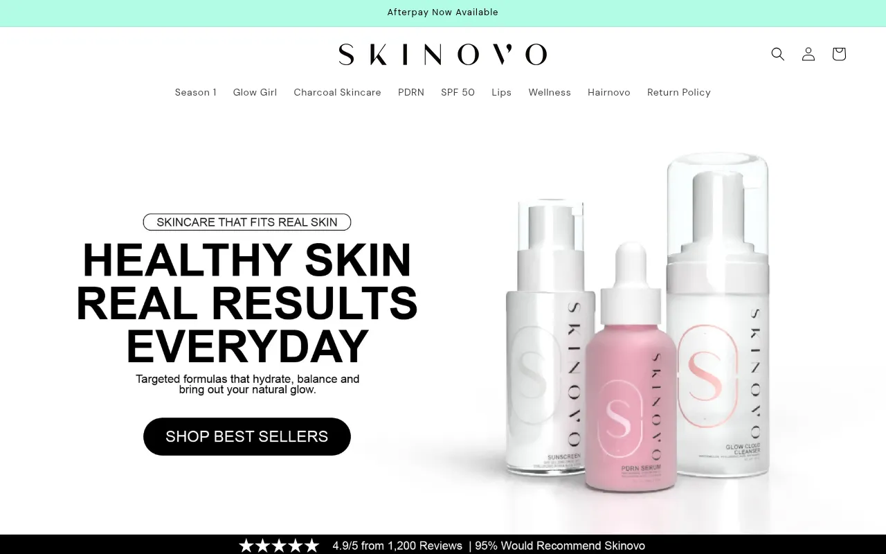 Screenshot of skinovo.net