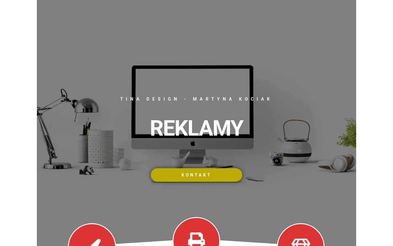 Screenshot of tinadesign.pl
