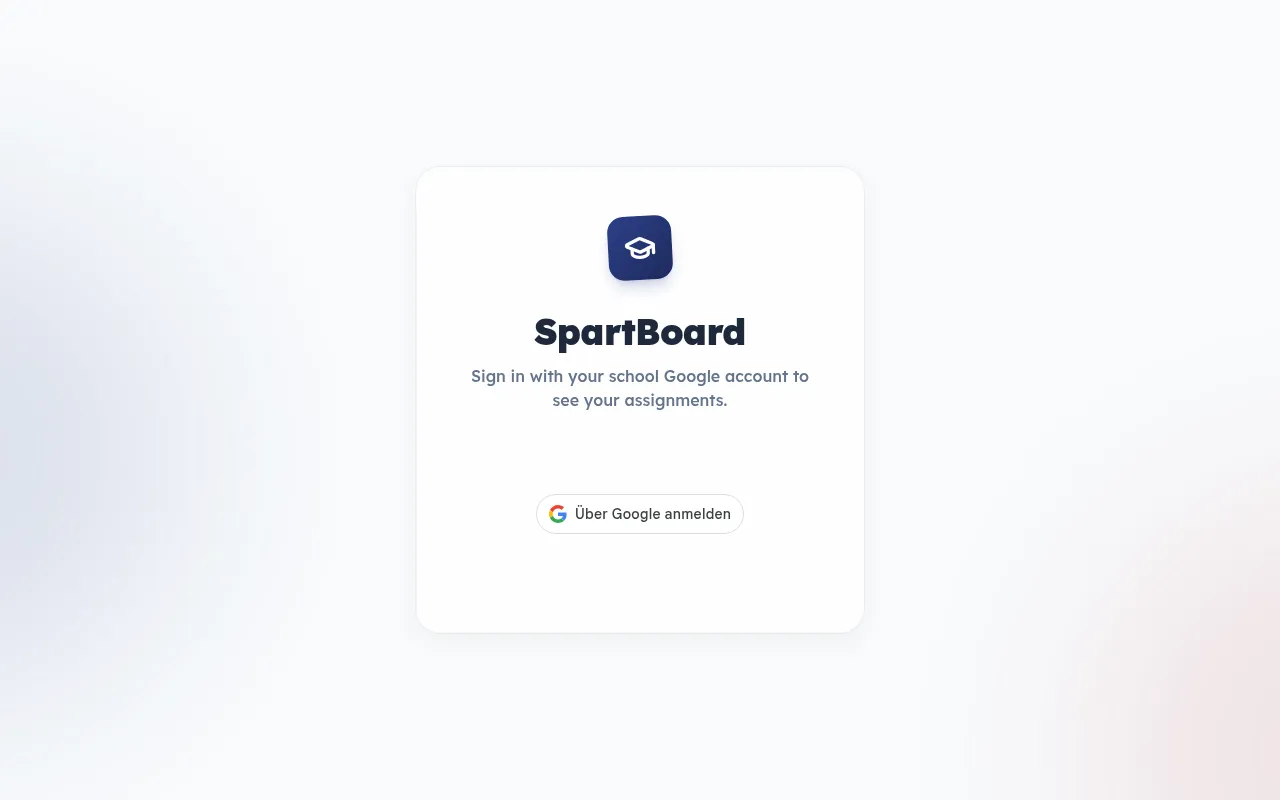 Screenshot of spartboard.web.app