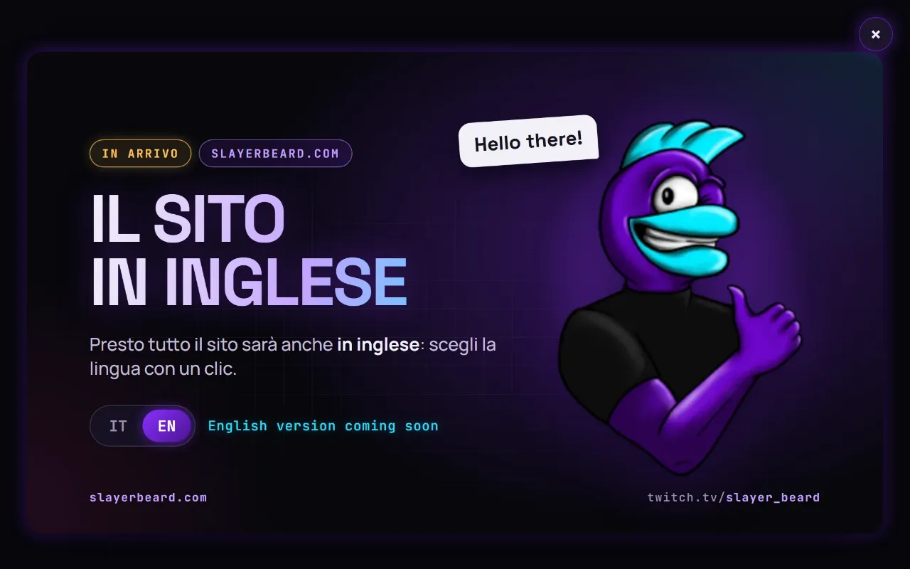Screenshot of slayerbeard.com