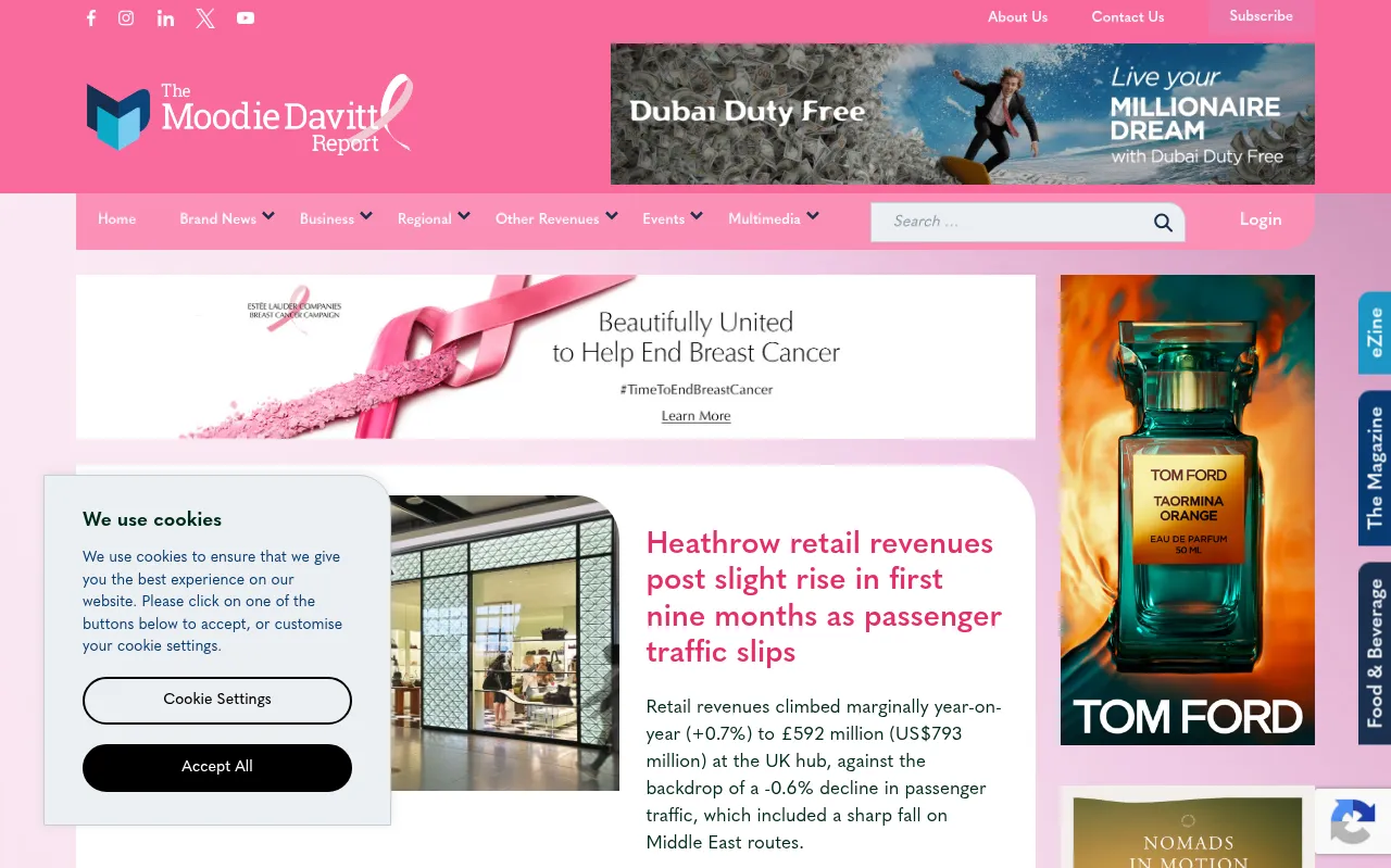 Screenshot of moodiedavittreport.com