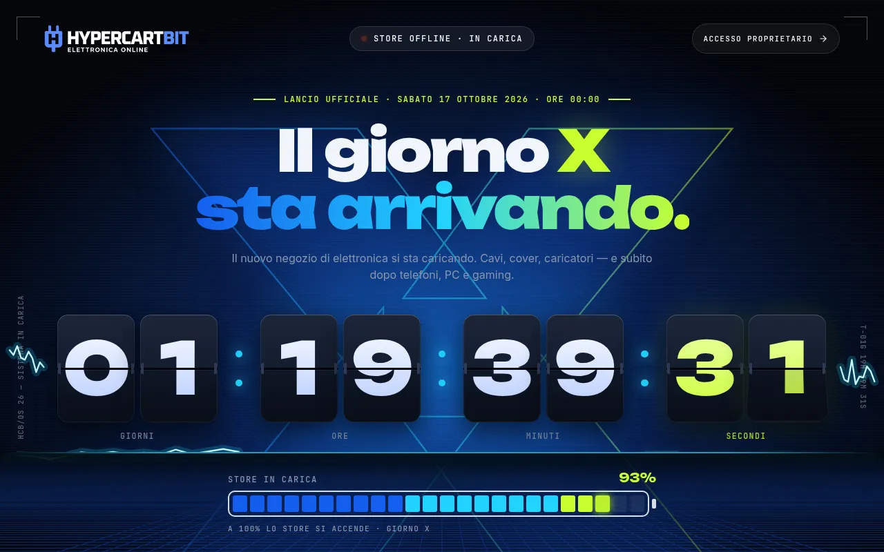 Screenshot of hypercartbit.it