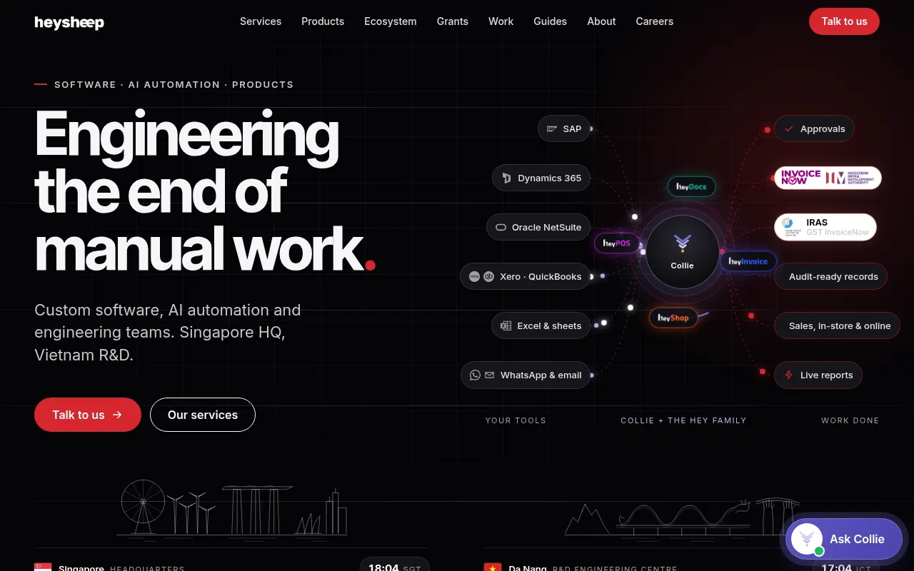 Screenshot of heysheep.sg