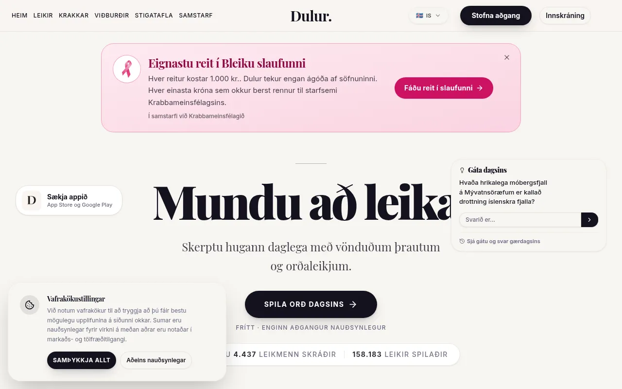 Screenshot of dulur.is