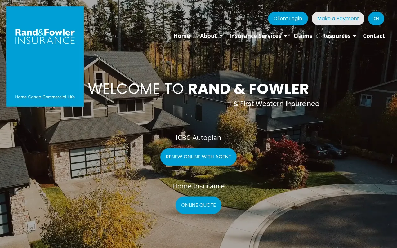 Screenshot of rfinsure.com