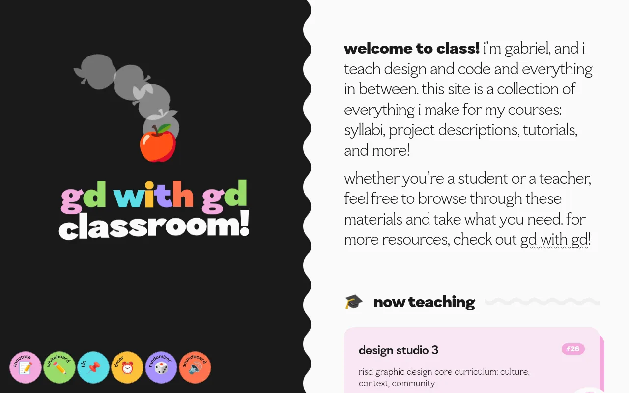 Screenshot of classroom.gdwithgd.com