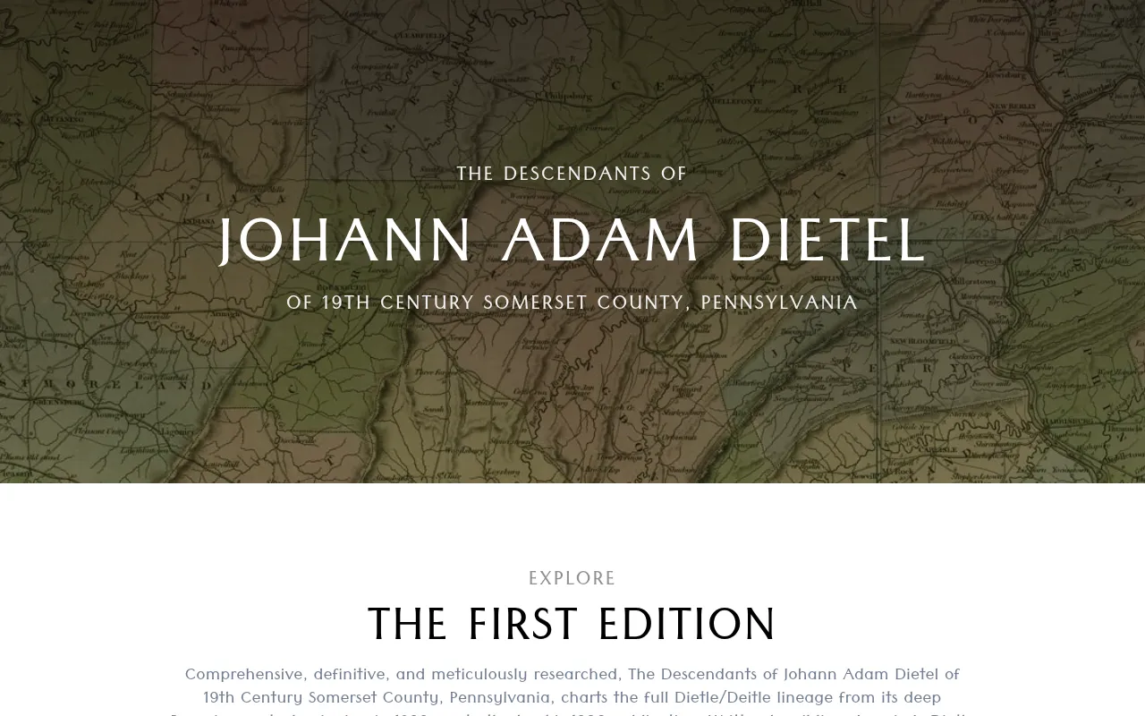 Screenshot of dietle.org