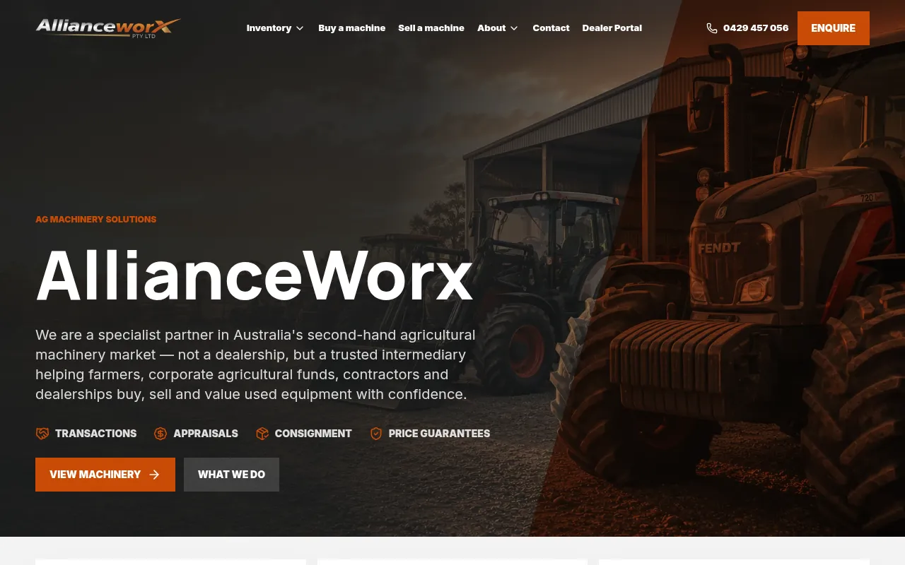 Screenshot of allianceworx.com.au