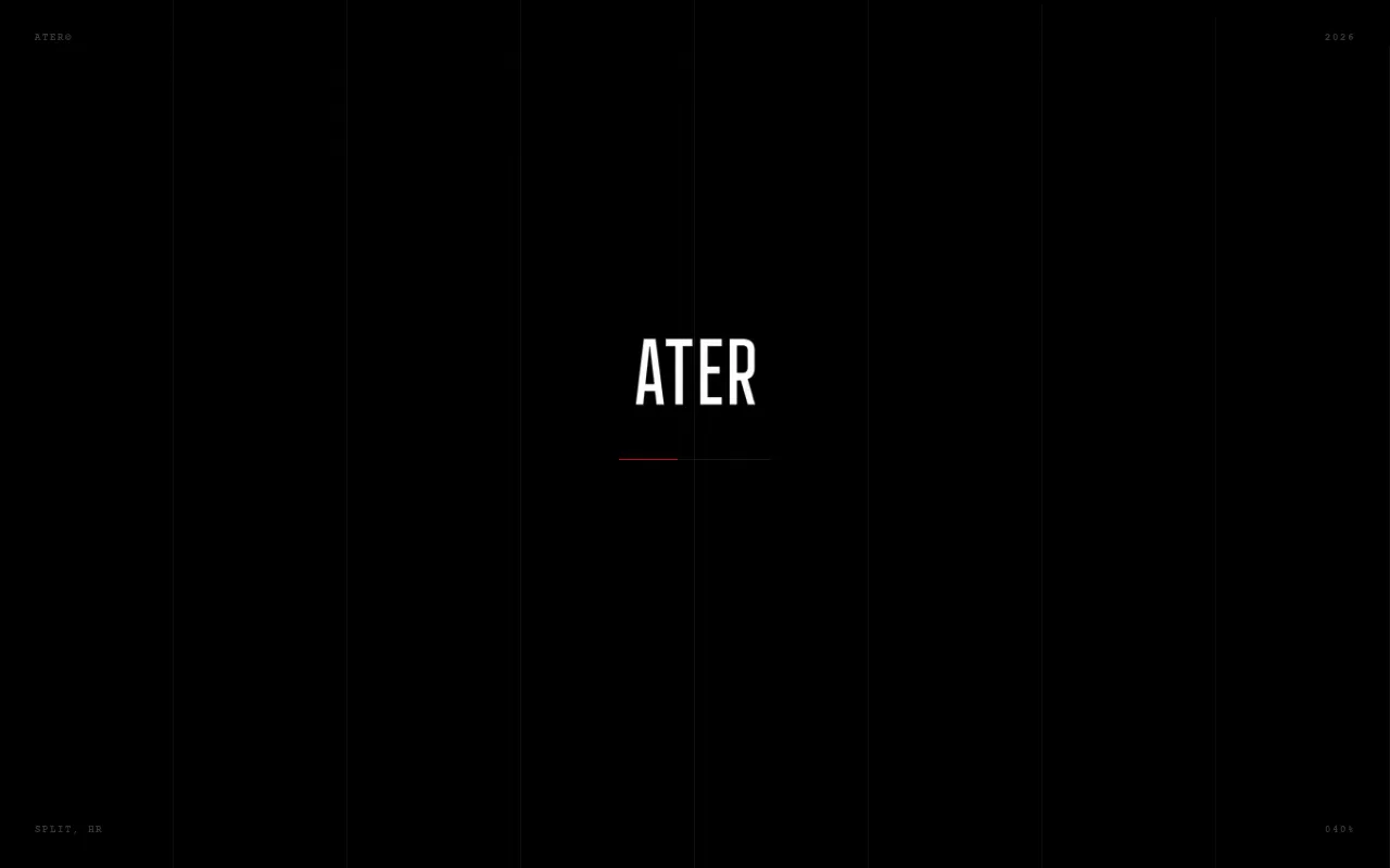 Screenshot of ater.hr