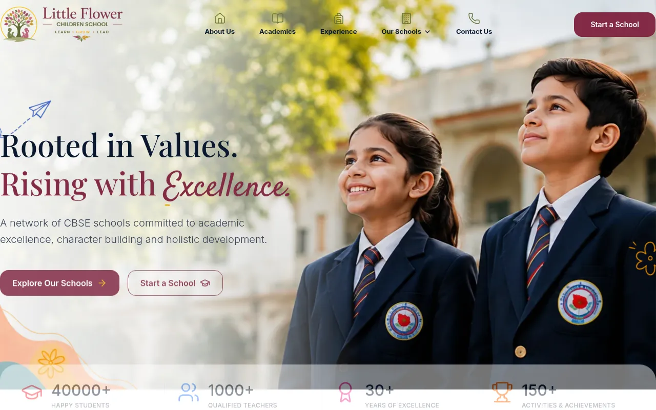 Screenshot of lfcs-school.vercel.app